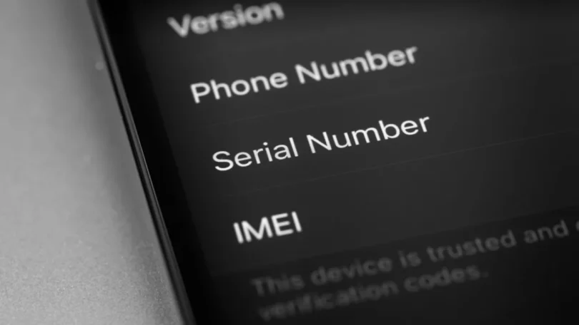 find IMEI number
